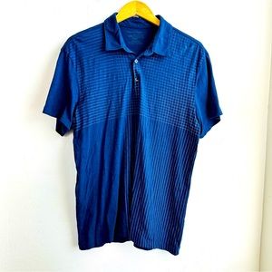 Calvin Klein Blue Polo Top Size L